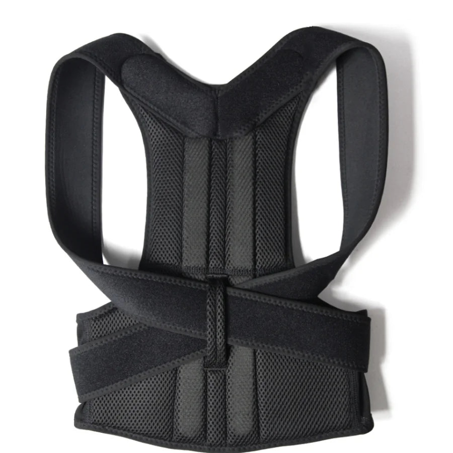Adjustable Back Posture Corrector With Breathable Shoulder And Waist Support Straps For Boys And Girls To Relieve Back Pain